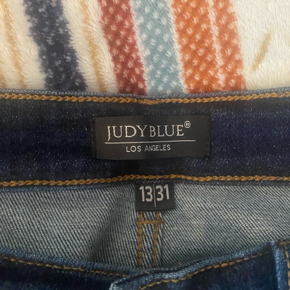 Judy Blue Skinny Blue Jeans High-Waisted - Picture 3 of 4